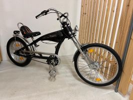 Chopper Fahrrad / Velo schwarz 24“