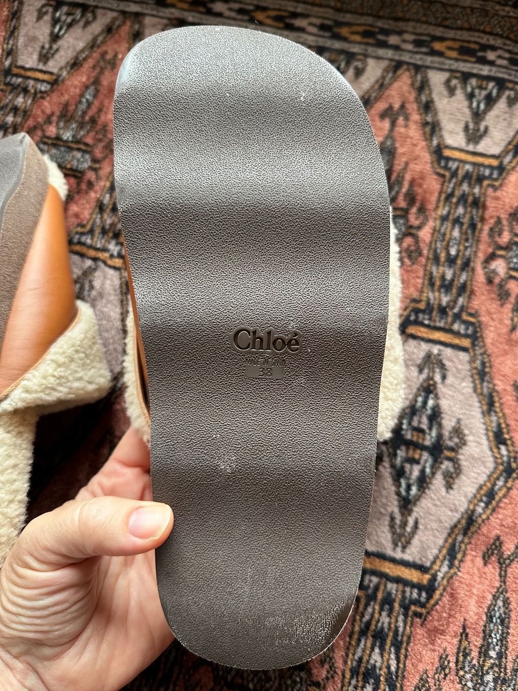 Chloé Chaussures femmes: Chloe Shearling Wave Mules 38 – D'occasion à Erlenbach ZH par Bcrew_2020 4