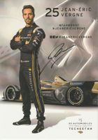 Jean-Éric Vergne / Originalautogramm