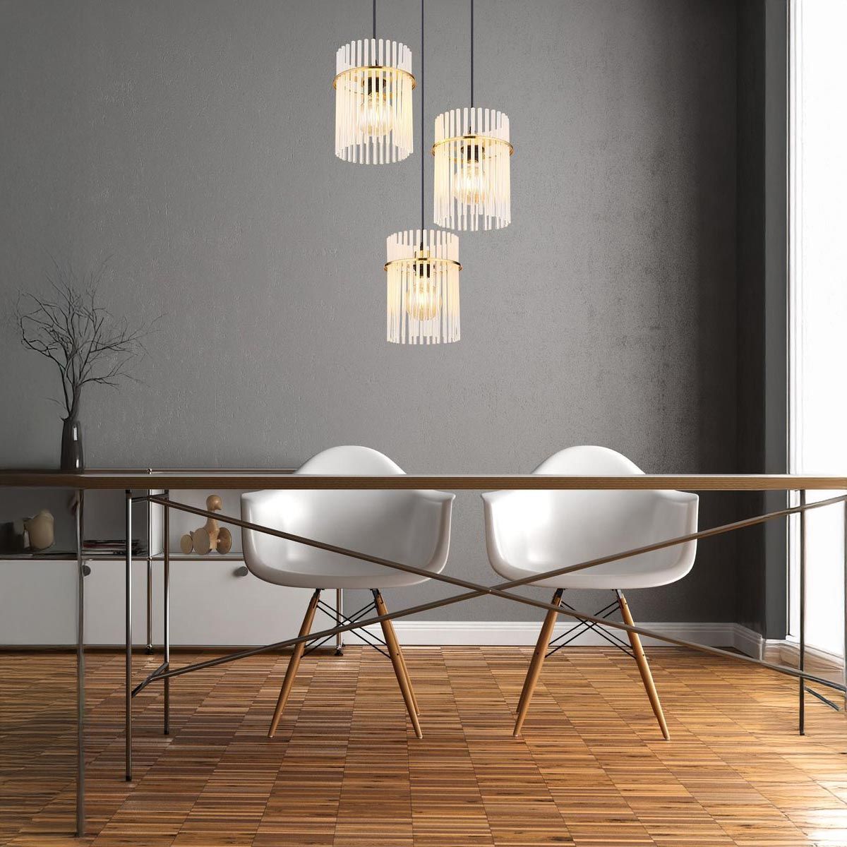 Lampadari & plafoniere: Pendelleuchten, Glasstäbe, 47 cm Ø – Nuovo (secondo la descrizione) da Kreuzlingen venduto da Smart-Light 1