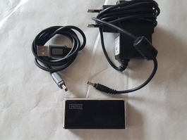 Digitus Hub 4 x USB avec transfo (d)