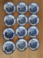 Johnson Bros. England Castle Teller Set (12 Stk) Top Zustand
