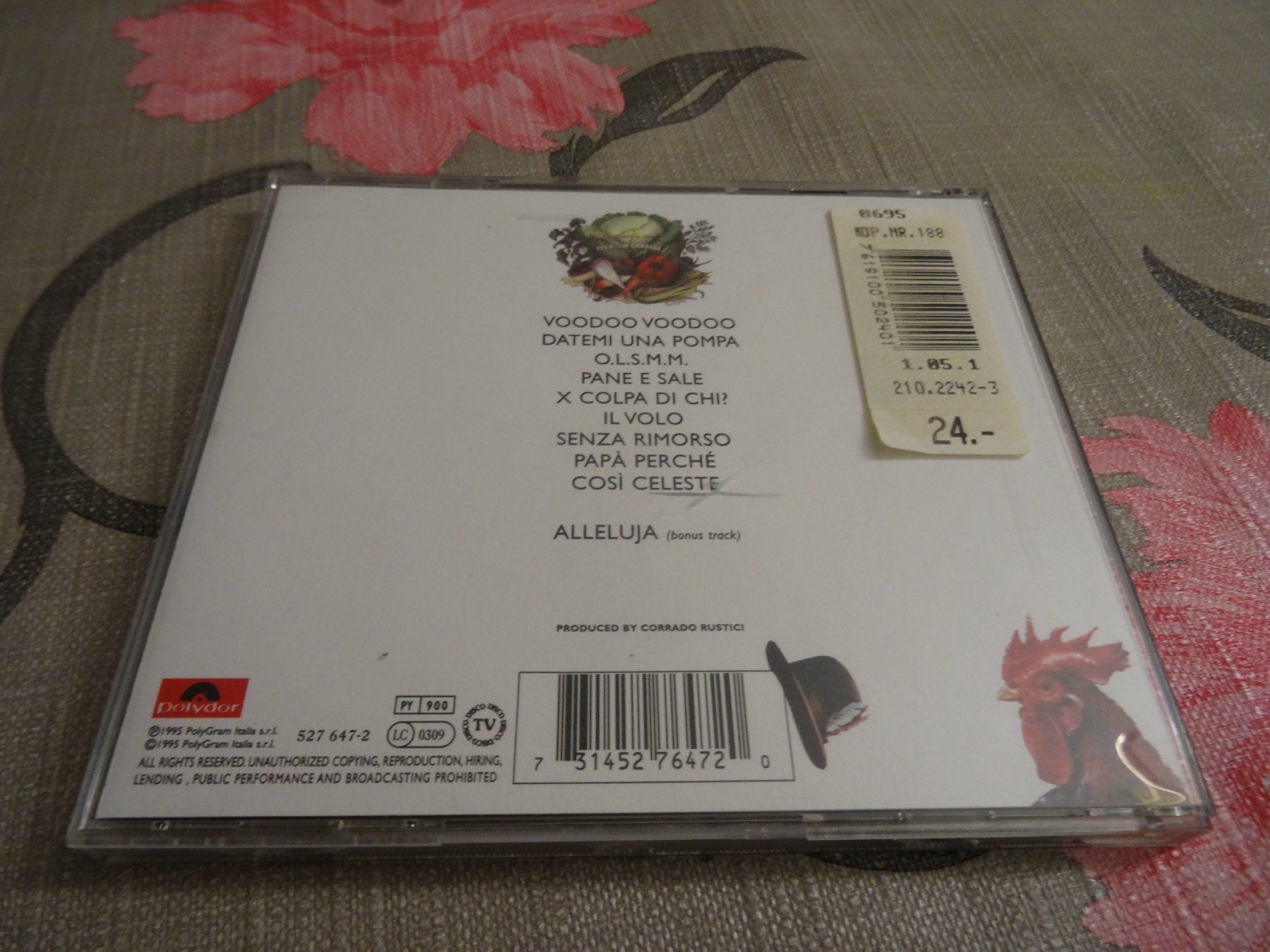 CDs: Zucchero - Spirito DiVino - CD - – Gebraucht aus Olten von Disc-Ausverkauf 1