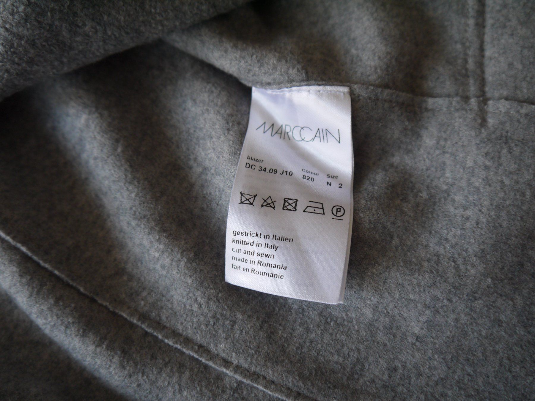 Marc Cain Jacken: MARC CAIN  Blazer Schurwolle Gr. N2 / 36 – Gebraucht aus Hagendorn von Blaf 4
