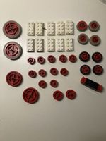 Vintage Lego System Lot Räder & Achsen