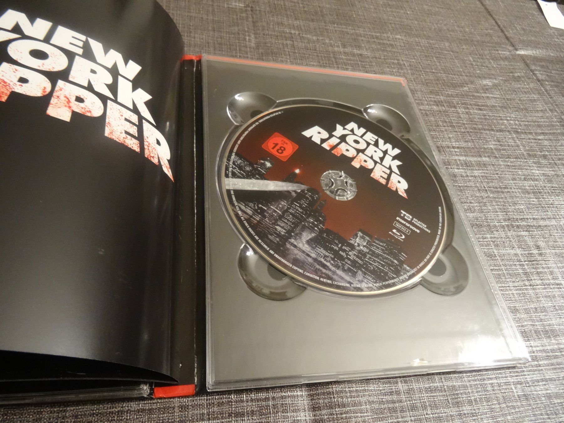Tutti i DVDs: New York Ripper - Blu-ray Mediabook – Usato da Olten venduto da Disc-Verkauf 4