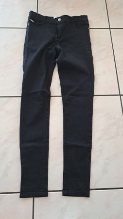 pantalon stretch noir 158
