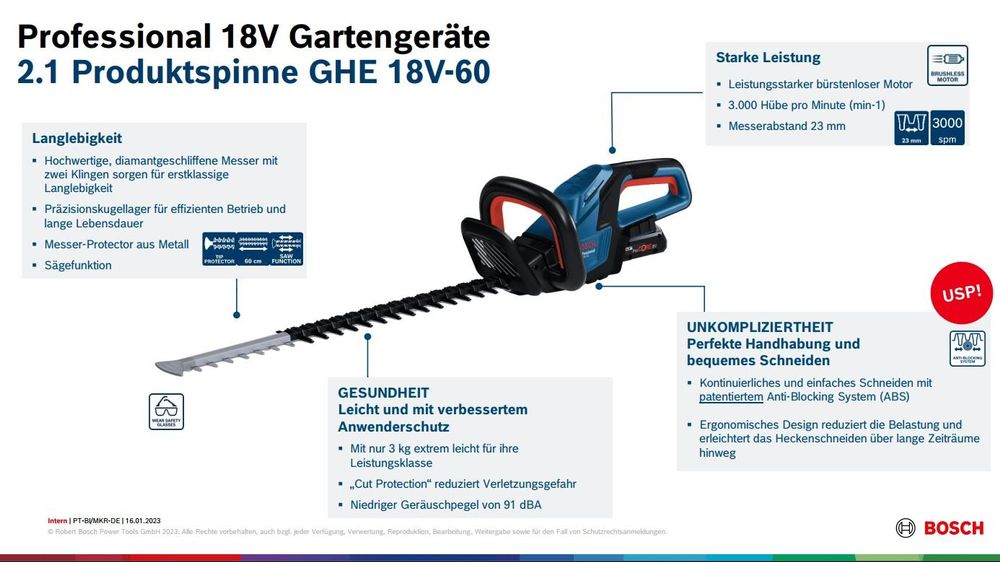 Erstaunlich Ghe 18v 60 Professional Ebenbild