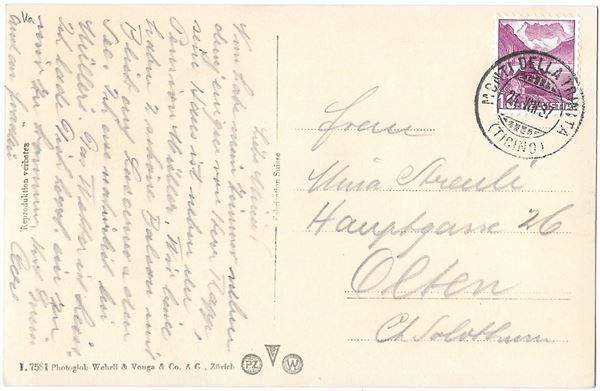 Cartoline postali: Locarno Mercato – Usato da Olten venduto da clotaldi 1