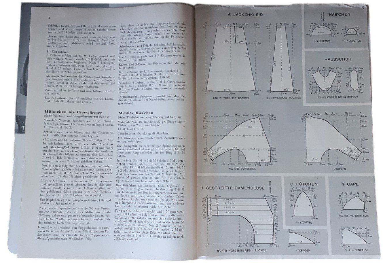 Riviste & Magazine: Strickanleitung - NOMOTTA Magazin 2/1950 – Usato da Mörschwil venduto da wunderkiste44 3