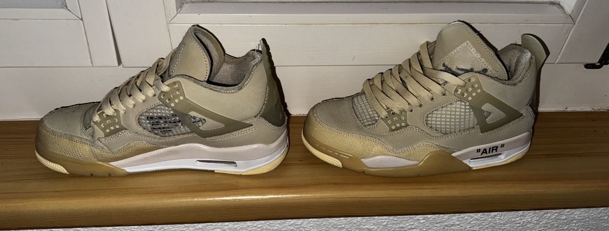 Off-White Scarpe da uomo: Jordan 4 Retro Off-White  – Nuovo (secondo la descrizione) da Buchs SG venduto da SecondhandPro 2