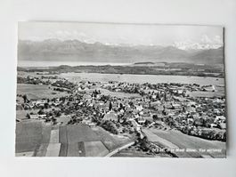 Bière et le Mont-Blanc, vue aérienne, 1959