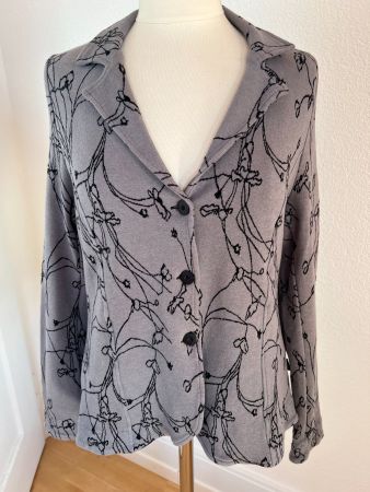 Colora Damen Blazer / Jacke, Gr. L, Grau, NEU