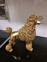 pudel figur gold