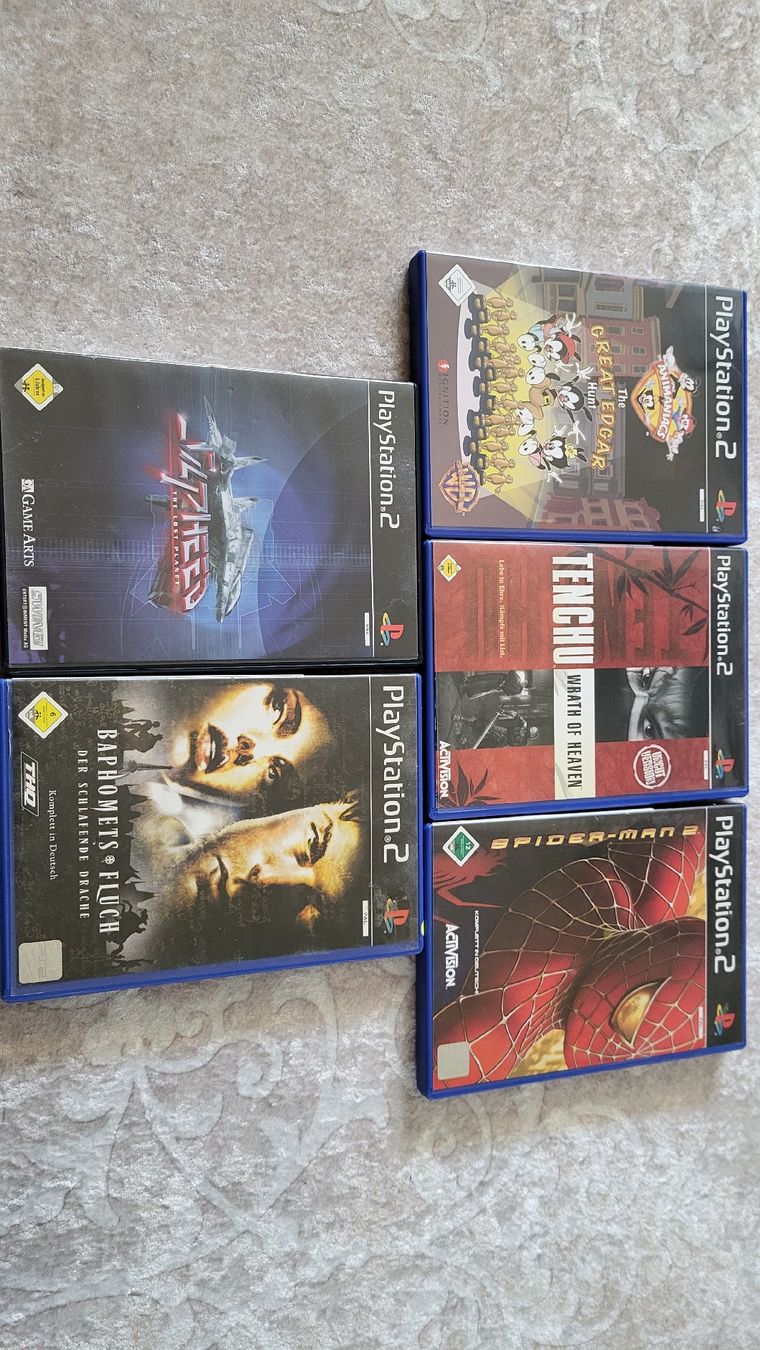 Spiele: Playstation 2 Spiele set.5x Kompl.Top ! – Neu (gemäss Beschreibung) aus Biel/Bienne von Retrohr
