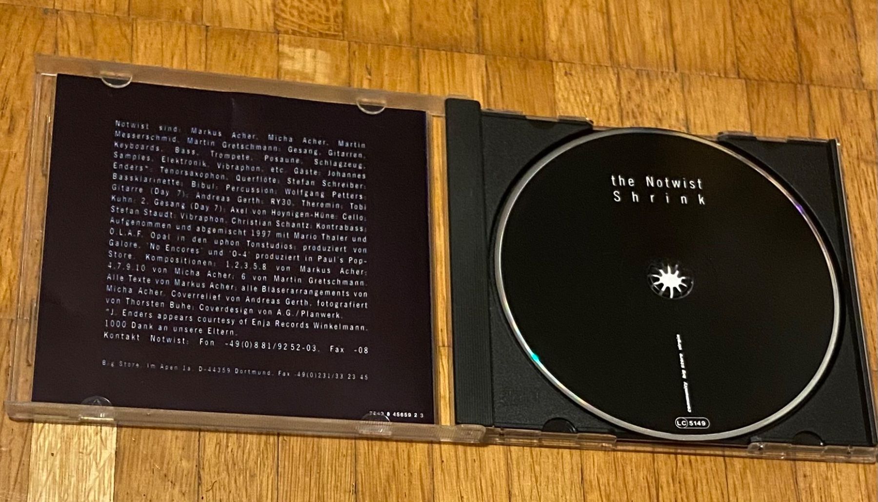 CD: THE NOTWIST CD Shrink – Usato da Luzern venduto da Lycka 2