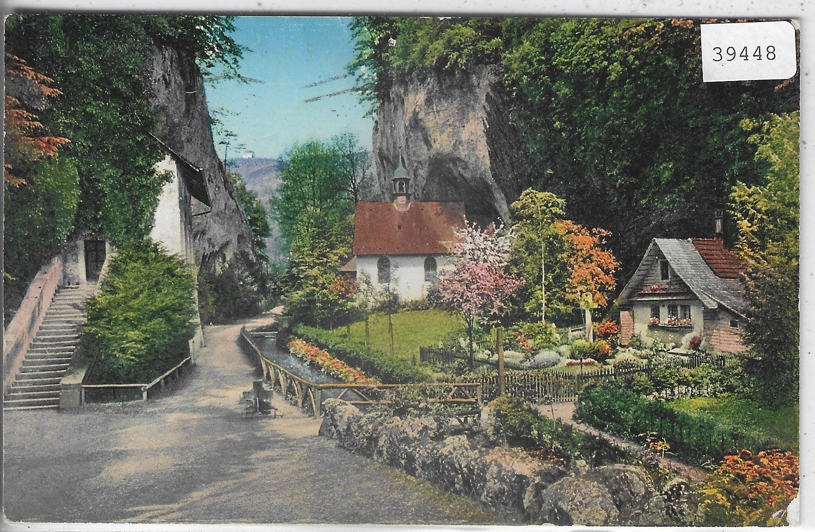 Cartoline postali: Solothurn - Einsiedelei St. Verena - Litho – Usato da Ettingen venduto da Kartenplanet