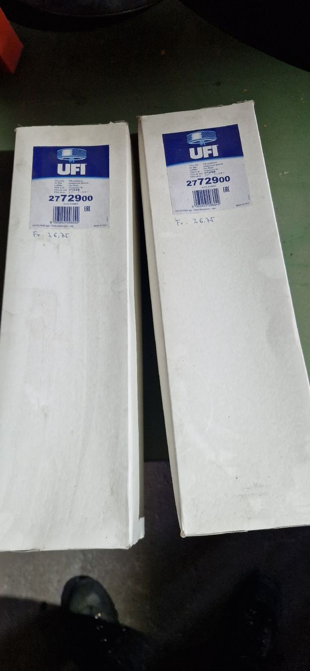 Alfa Romeo Tutti pezzi di ricambio auto: Alfa Romeo 116 Alfetta Spider Luftfilter Neu – Nuovo (secondo la descrizione) da Enggistein venduto da Lehmannnn 2