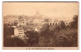Fotografie Lausanne, Ortsansicht mit Br