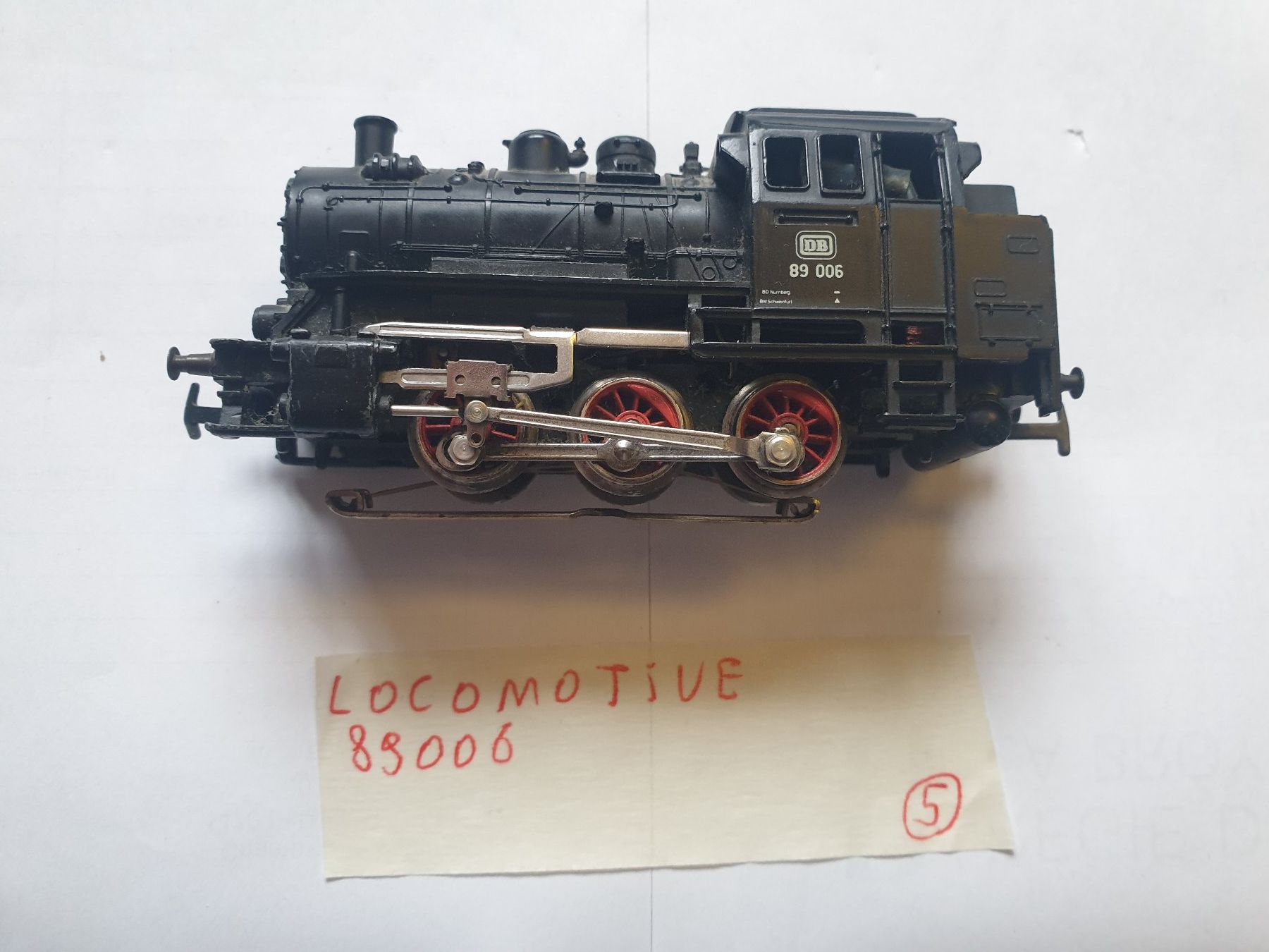Märklin Modellini di ferrovie: Locomotive 89006 / pas testée – Difettoso da Moudon venduto da Triscele9 1
