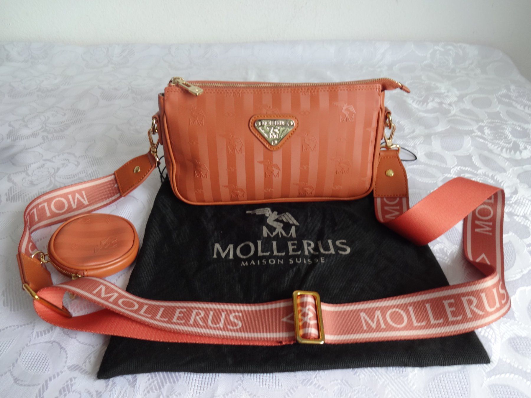 Maison Mollerus Borse da donna: Orig."Maison Mollerus" Umhängetasche; Modell "ZELL" – Nuovo (secondo la descrizione) da Frauenfeld venduto da rey06
