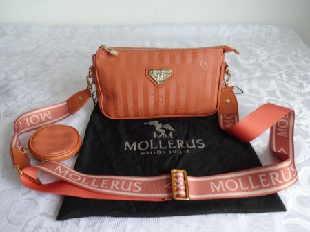 Orig."Maison Mollerus" Umhängetasche; Modell "ZELL"