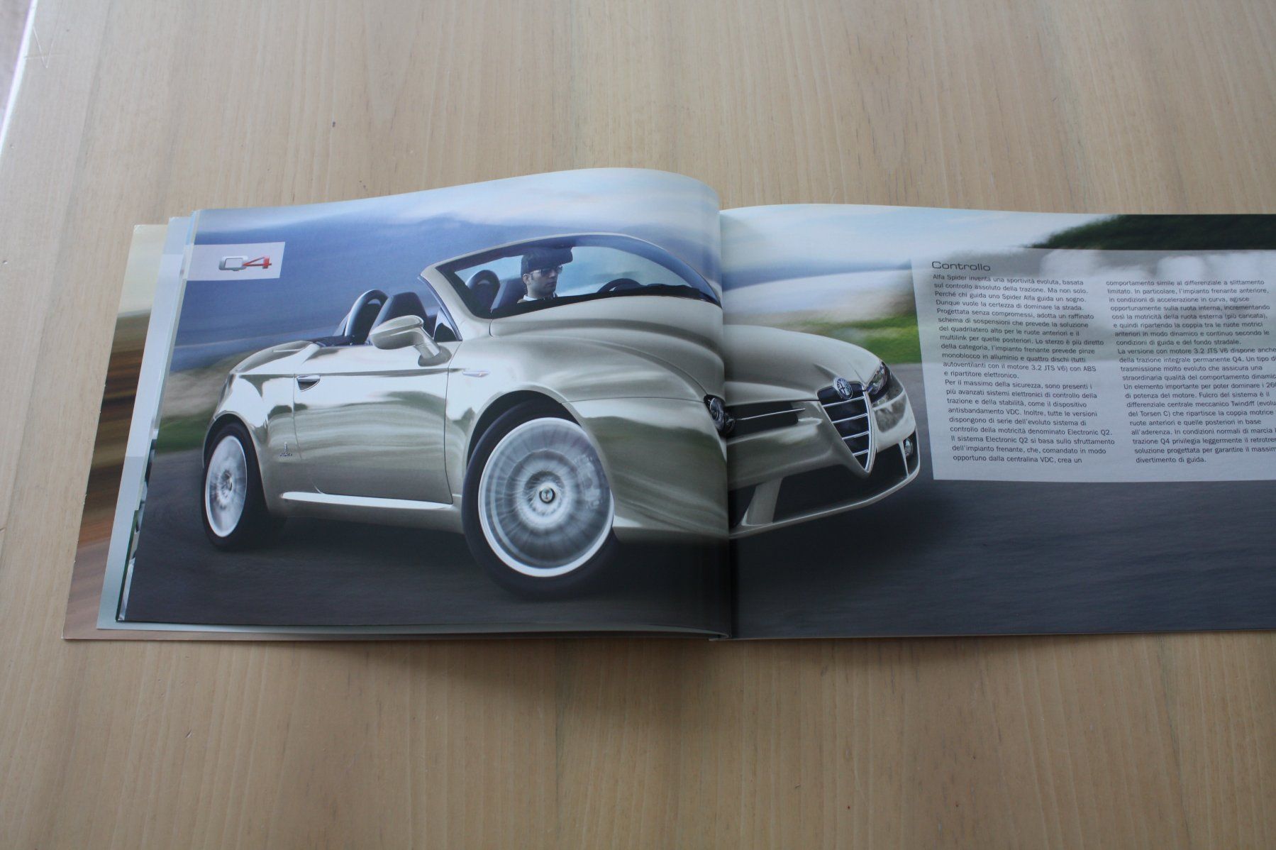 Alfa Romeo Documenti: Alfa Romeo Spider Prospekt 6/2008 – Usato da Wikon venduto da erwin400 4