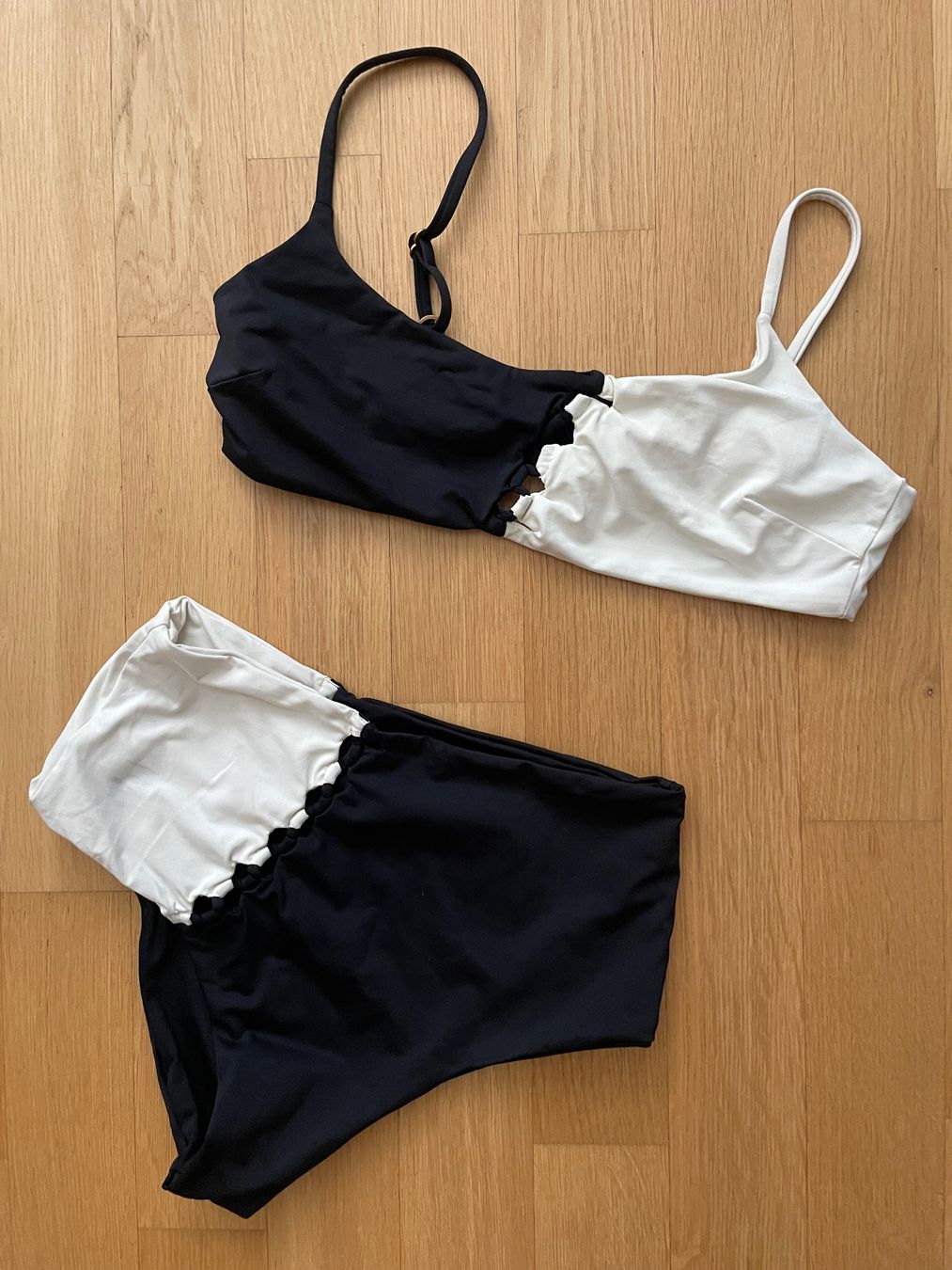 Costumi da bagno & Bikini: Bikini schwarz weiss – Usato da Zürich venduto da fabienne1234 1