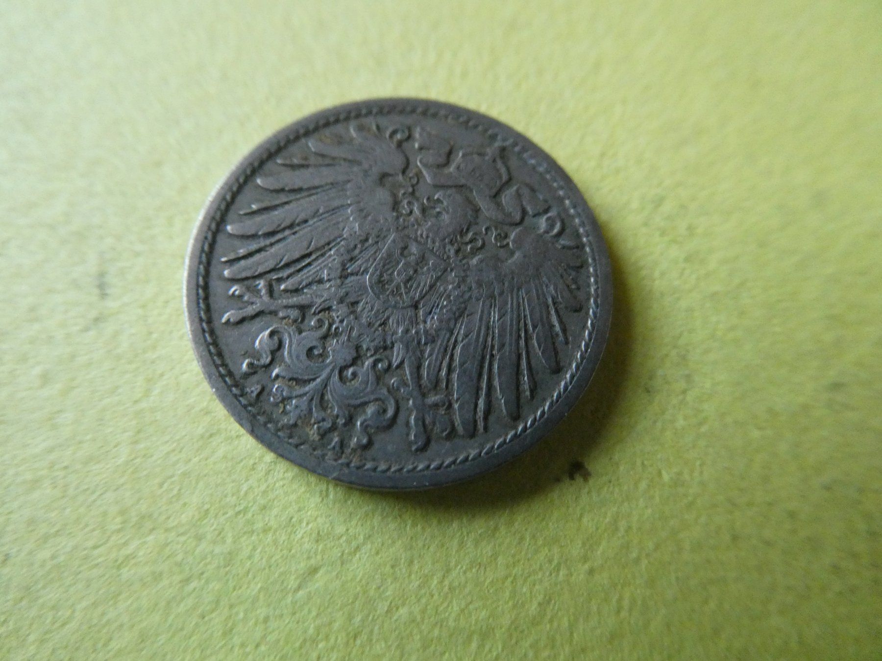 Tutti le monete: Dt. Reich 1906 D, 10 Pfennig – Usato da Hinterforst venduto da Rohusri 1