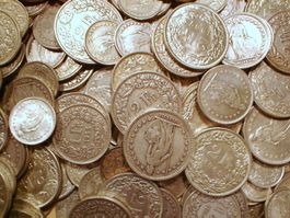 500g CH Silbergeld. z.T. über 100 Jahre alt