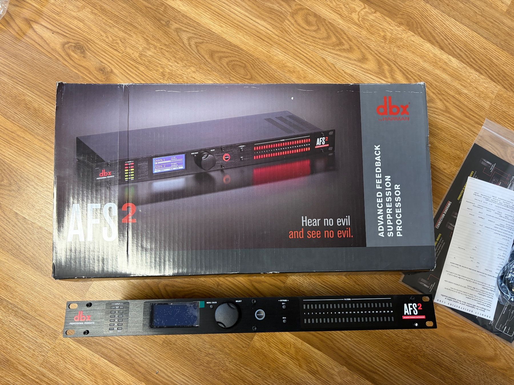 Dbx Egaliseurs: dbx AFS2 Advanced Feedback Suppression Processor – D'occasion à Knonau par Digisteff 2