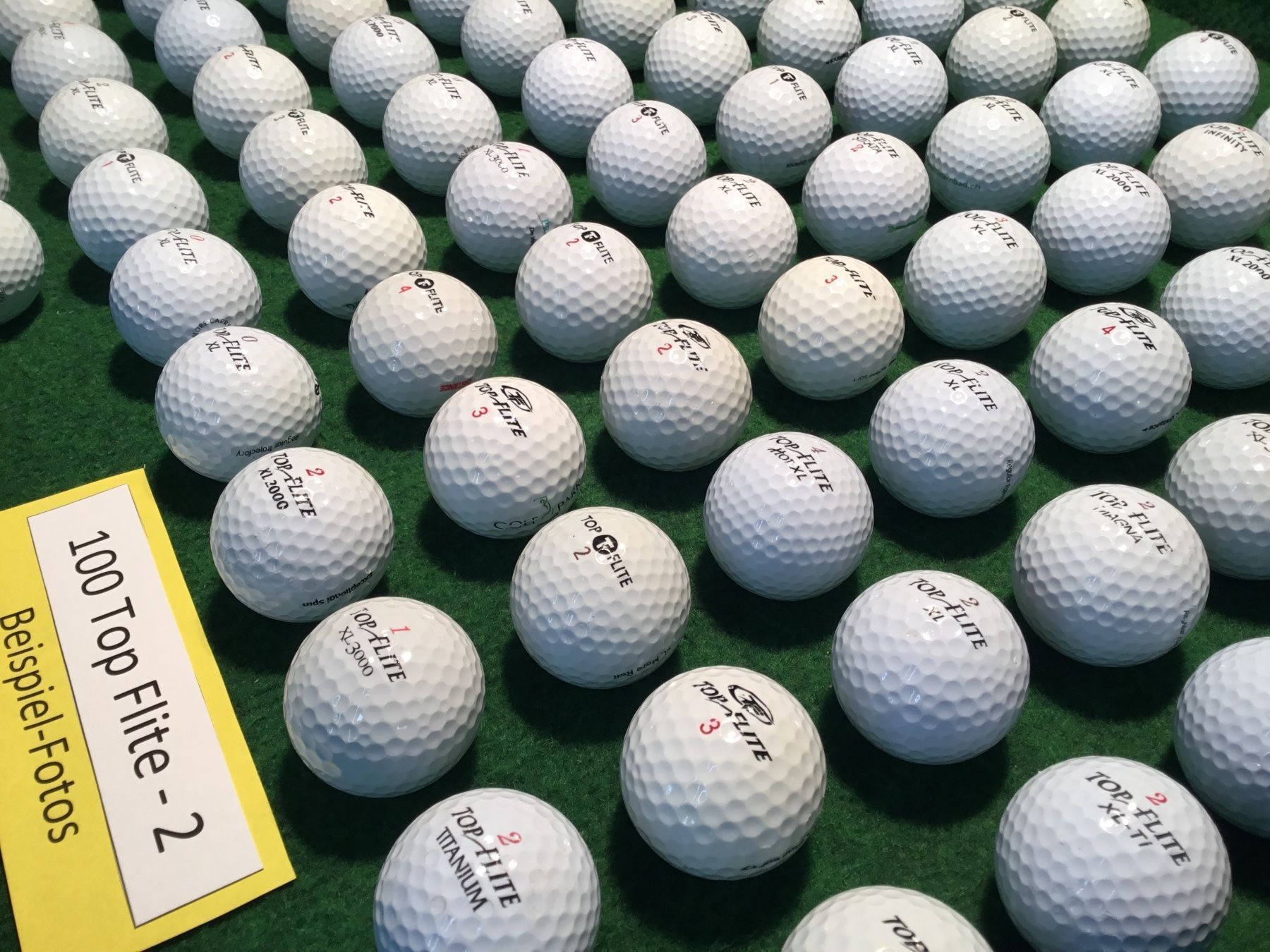 Palloni: 100 Golfbälle Top Flite (schön) – Usato da Bergdietikon venduto da shimano4 2