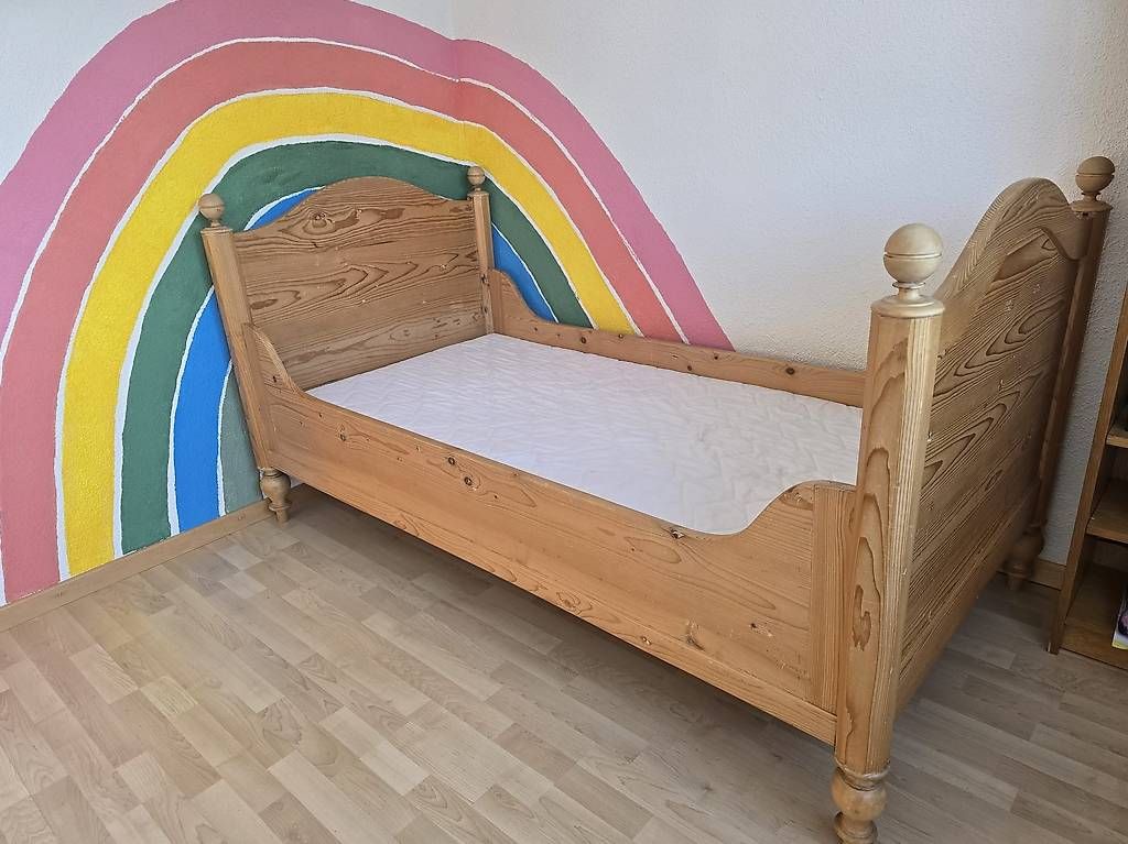 Lits: Nostalgisches Kinderbett – D'occasion à Mogelsberg par php_68jy 1