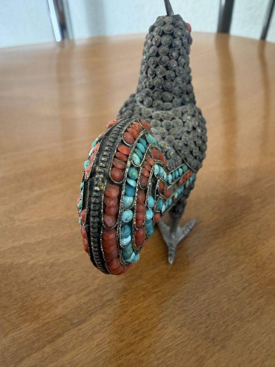 Sculture & Statue: filigranes Huhn – Usato da Baden venduto da noli.r 3