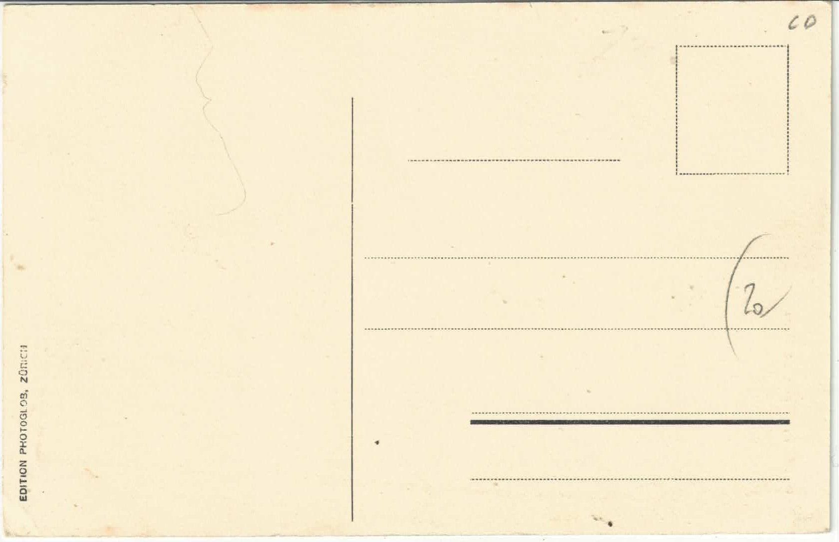 Cartoline postali: Finhaut -la Cure - animee – Usato da Ettingen venduto da Kartenplanet 1
