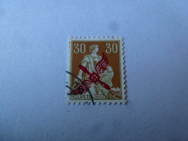 Tous les timbres: Top ++ Flugpost Propeller ZNr. 1 gestempelt – D'occasion à Walkringen par Casablanca777 1