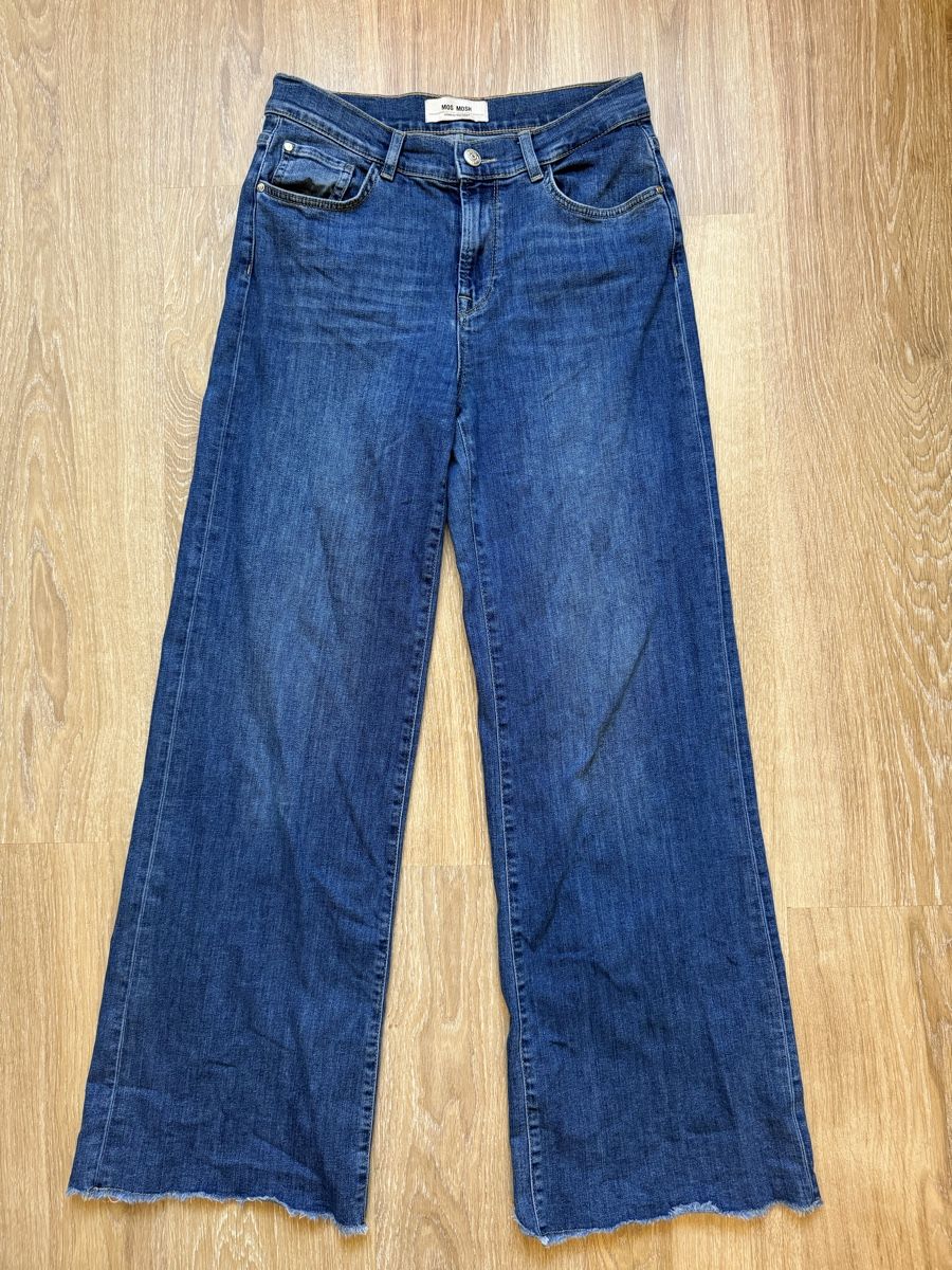 Mos mosh Jeans: Jeans bleu large Mos Mosh, t.27 – Usato da Tavannes venduto da Thriftshop