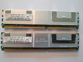 Hynix Server RAM Karten 4 x 8GB  2Rx4 PC2-5300F-555-11