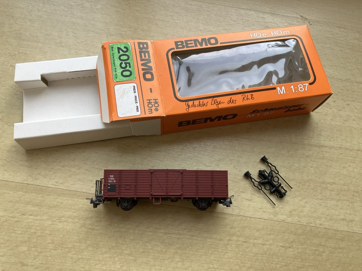 Bemo Modellini di ferrovie: Bemo, RhB, E 6654, 2051, HOe – Usato da Rochefort venduto da ise_c7lc