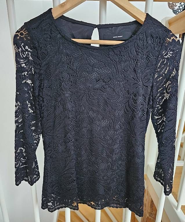 Vero Moda Camicette: Bluse Vero Moda, schwarz, Gr. S – Nuovo (secondo la descrizione) da Steinebrunn venduto da sassi31