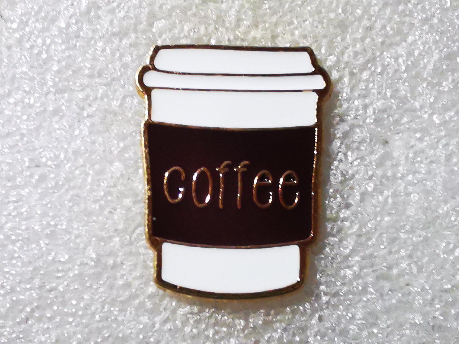 Placchette & Badge: Ansteckpin 25: Kaffeebecher – Usato da Oppligen venduto da Pin-Fall-Shop