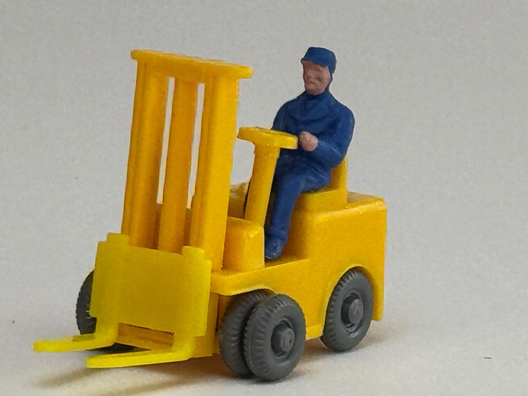 Wiking Modellautos: SG- Wiking Gabelstapler gelb – Gebraucht aus Elm von Wikmtz