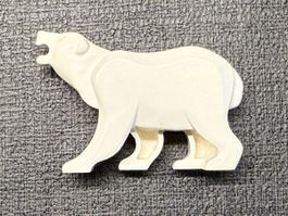 1 Lego Figur  Weisser Eisbär  Tier