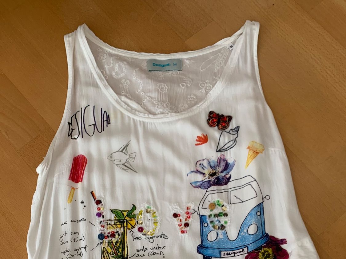 Desigual Tops: Longshirt DESIGUAL – Gebraucht aus Wohlen AG von samoali 2