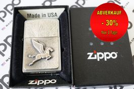 ZIPPO Feuerzeug - PEGASUS - Heavy Plate (2004)