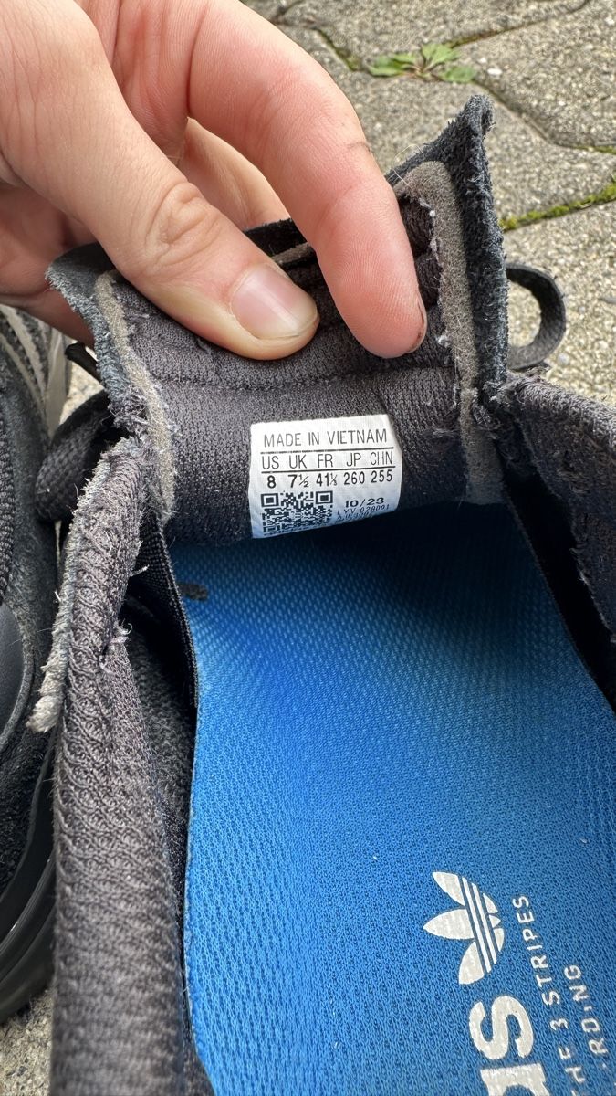 Adidas Scarpe da uomo: Adidas Busenitz, Schwarz Grösse 41 1/3 – Usato da Rümlang venduto da Wantedjoe 4
