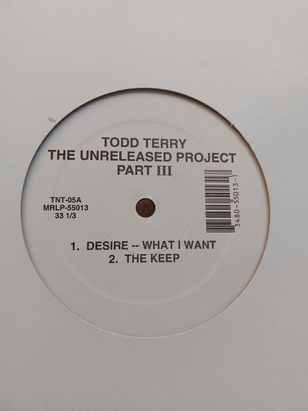 Dischi in vinile: Todd Terry - The Unreleased Project Part III TNT-05 – Usato da Würenlingen venduto da oli_ccy5 1