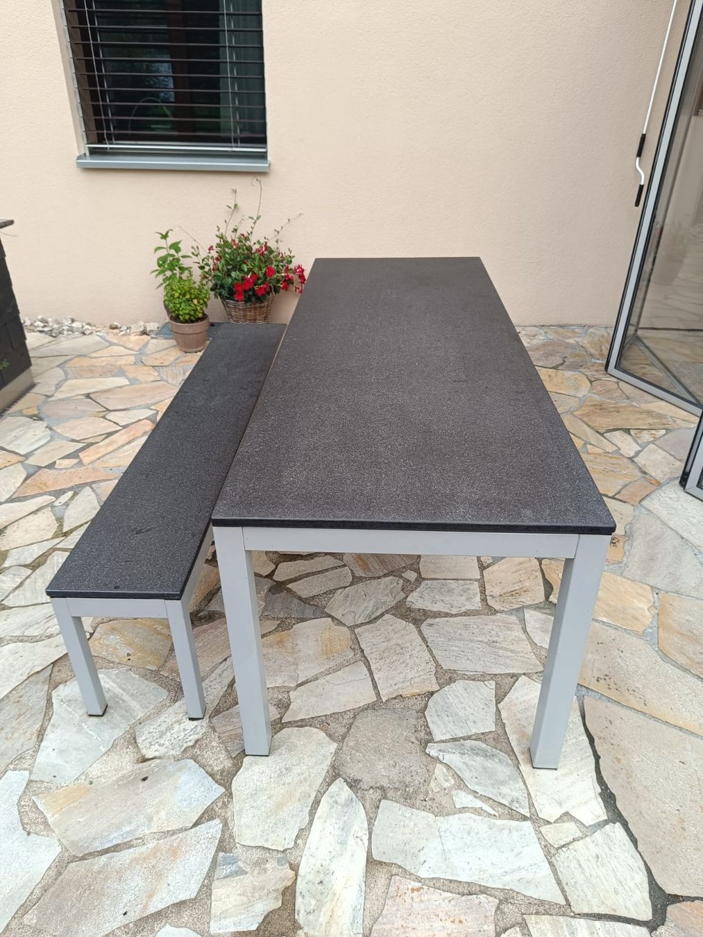 Tische: Granittisch mit Granitbank – Gebraucht aus Neuheim von rene02 1