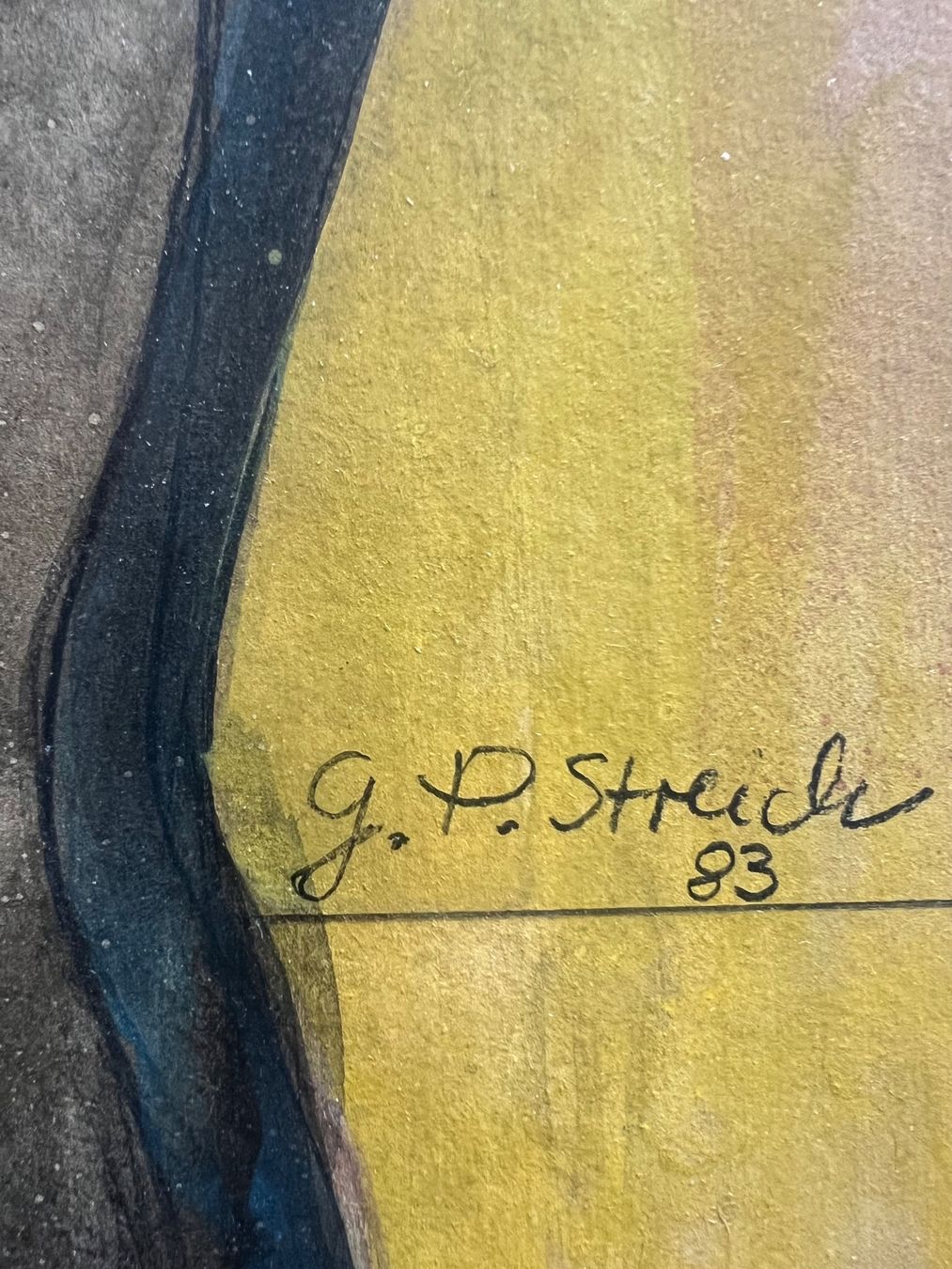 Dipinti: G.P. Streich, Originalbild – Usato da Rain venduto da daVinci3000 2