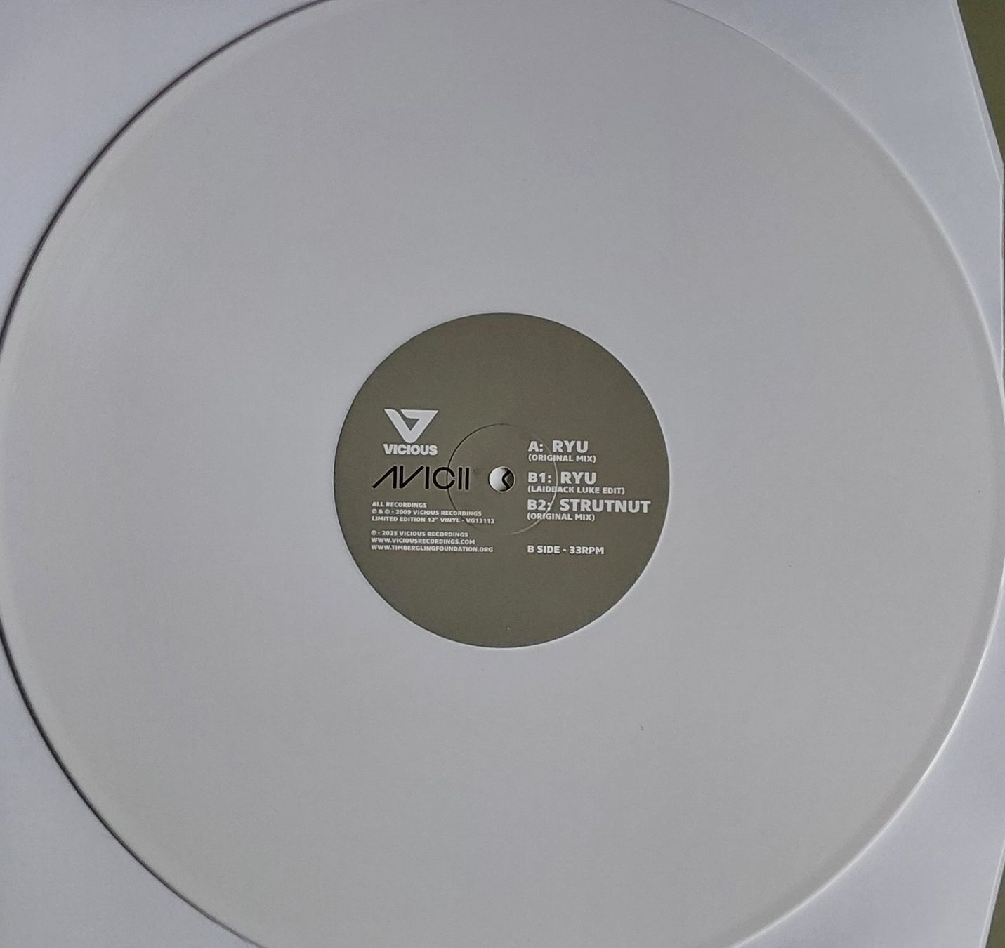 Dischi in vinile: Maxi Single - Avicii - Australie 2025 - RDS Limited - White – Usato da Villeret venduto da Fil11 2